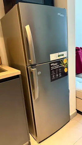 Silver Door Refrigerator