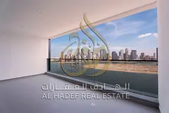 Experience the height of elegance with a panoramic sea view at Al Khan Lake! 3 Spacious Master Bedro