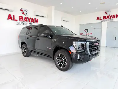 جي ام سي يوكن AT4 6.2L اسود / رمادي بن حموده GMC Yukon AT4 2022, GCC Specs - Perfect Condition!