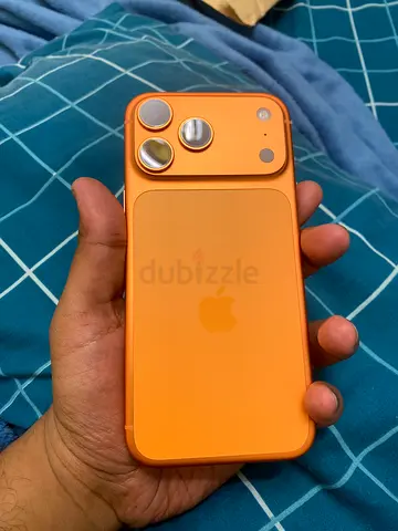 Orange Apple iPhone 512GB 6 month warranty withspygen transparent cover— Excellent Working Condition
