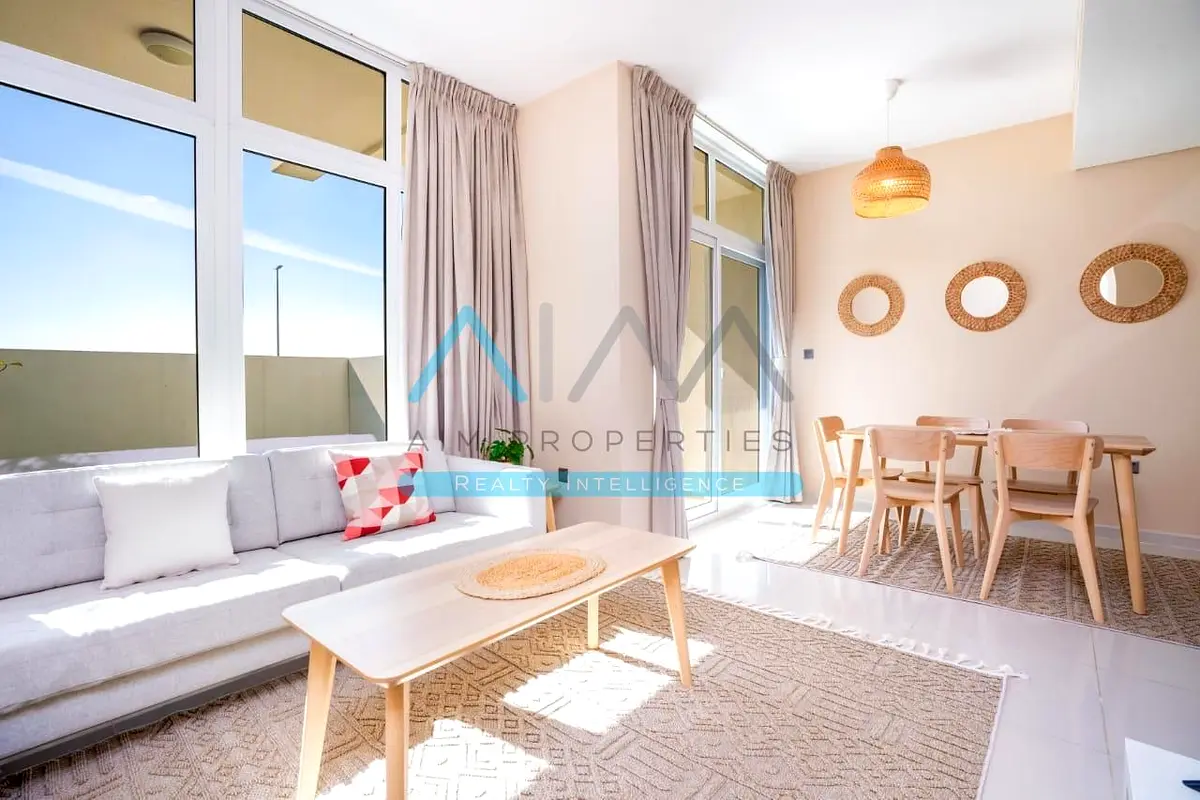 Furnished 3BR Villa | Private Garden | Basswood DAMAC Hills 2