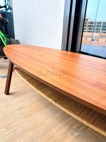 IKEA STOCKHOLM walnut veneer coffee table, 180x59 cm 📍Masdar 💵 650aed Final Price no nego.