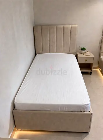 Modern Brand new single size bed good Quality single bed with medical mattress