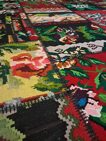 Ikea  rug hand made