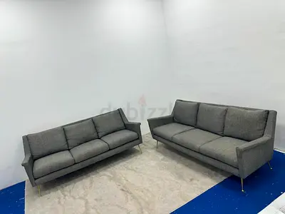 Like new condition west elm 6 seater sofa set