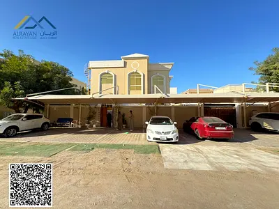 فيلا فاخرة في الروضة جاهزة للسكن الفورى مساحات واسعة.