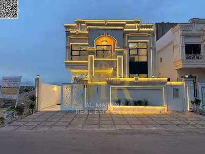 فيلا فاخرة للبيع في الحليو 1 – موقع مميز مقابل السفير هايبر ماركت | 6 غرف ماستر | طابقين + روف | صالتين + مجلس | مطبخ مودرن | غرفة خادمة | مساحة 3700
