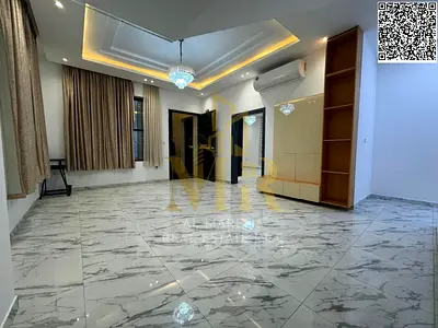 Two-story villa with all-inclusive price (electricity, water, and air conditioning) in one of Ajman's most prestigious areas. Freehold ownership avail