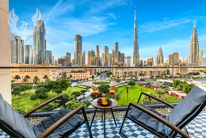 Fully Furnished | Burj Khalifa View | Vacant