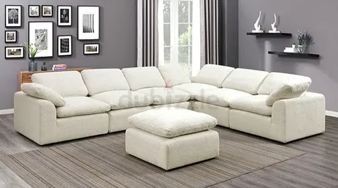 Marina home feather cloud couch  in Beige and wight color available New