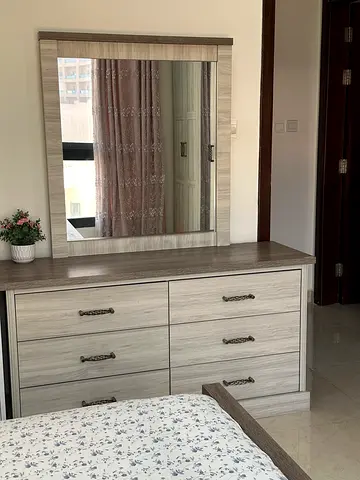 Complete bedroom set with wardrobe