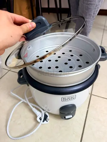 My Black+Decker Electric Rice Cooker 1.8L  Steamer - Good Condition