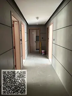 Studio apartment in a new building on Ajman Corniche. Annual rent 23,000 AED. First occupancy. Centr