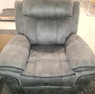 Grey Recliner Armchair- Reduced Amount