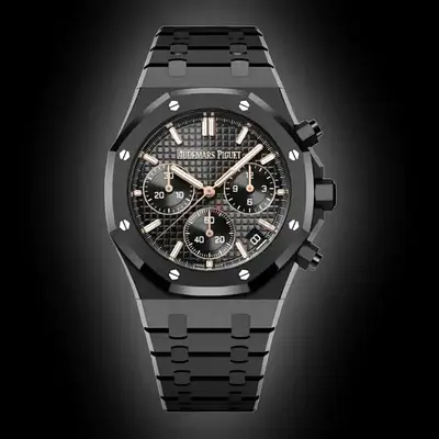 Audemars Piguet Royal Oak Chronograph 50th Anniversary Black Ceramic 41mm Super clone