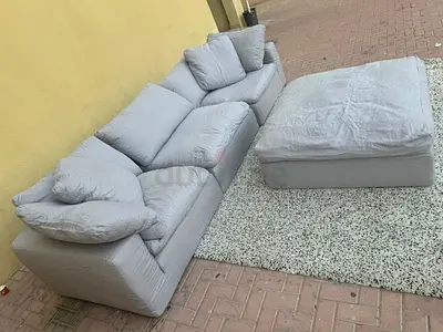 Marina Home Luscious Original Feather Filled Sofa Grey Excellent condition