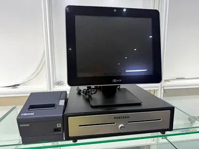 POS System with Receipt Printer and Cash Drawer