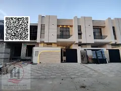 For sale, a villa in Ajman Al Helio, 4 master rooms, a Majles room, a hall, and a maid’s room, fre