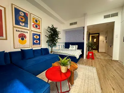 Furnished & Upgraded Studio || Ready to Move || Sea View || BEACH Access