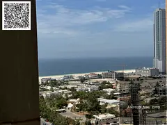 Luxurious and spacious two-bedroom apartments in Ajman Towers, one with a sea view and two balconies