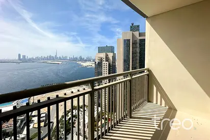 Exclusive | Burj & Sea Views | Corner Unit