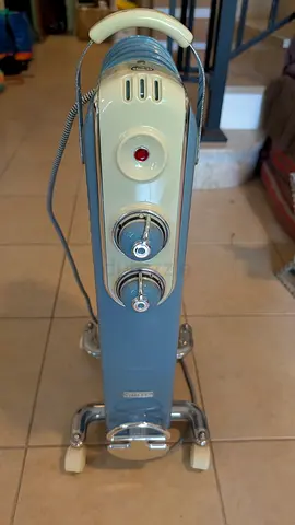 Ariete Vintage Oil-Filled Radiator Heater — Compact Portable Electric Heater