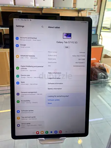 Samsung Galaxy Tab S7 FE 5G - 64GB, Good Condition
