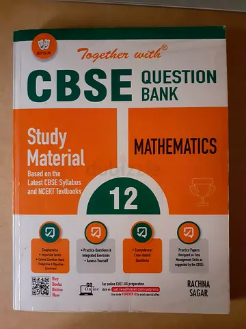 Together with CBSE Question Bank Mathematics Class 12 - Study Material  Practice