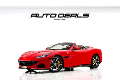 2023 Ferrari Portofino M | GCC Specs | Under Warranty | Service Contract | Very Low Mileage | 3.9L V