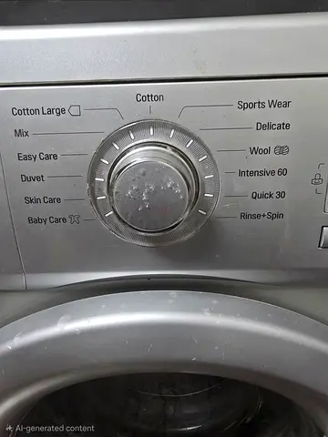 LG washing machine 6 kgs