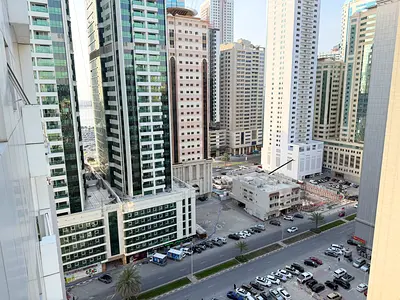 Stylish Huge 2BHK WITH BALCONY,WARDROBE (Gym,Poool free) EASY ACCESS TO Dubai[ 6 cheques payment]