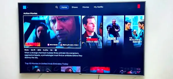 Excellent Condition LG 55 inch Smart TV