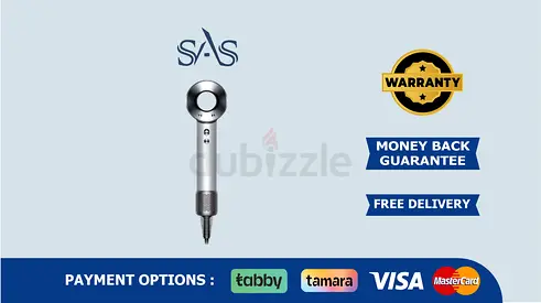 Dyson Supersonic hair dryer | New - Delivery | Warranty | HD08 Silver/Gray