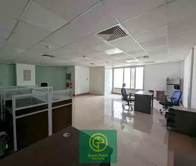 Umm Ramool 650 sq. Ft office with built-in toilet