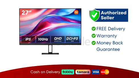 Xiaomi 27 inch IPS QHD 2K Display Monitor - 100Hz, A27QI Brand New | 1 Year Warranty | Free Delivery