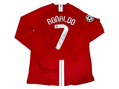 Cristiano Ronaldo Jersey Hand Signed COA