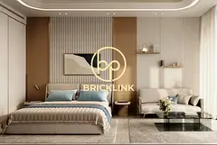 Furnished 1BR | Burj &amp; Skyline View | Binghatti Skyhall
