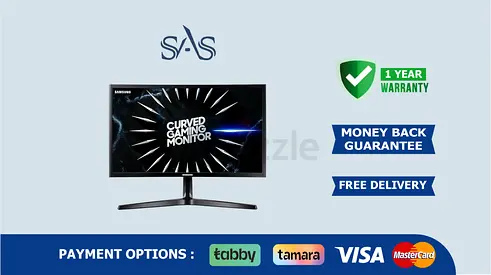 Samsung 24 inch Gaming Monitor | 144Hz Refresh Rate | New - Free Delivery | Warranty | LC24RG50F