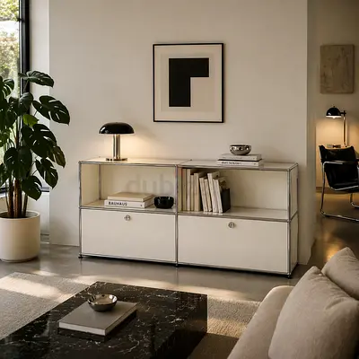 USM Haller Credenza (C2A) White by Star Office LLC (Dubai, Abu Dhabi, UAE )