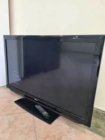 LG 42-inch LED TV with remote - used, working (not smart )