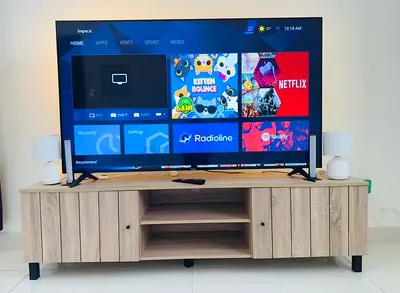 Television for sale with tv unit lights