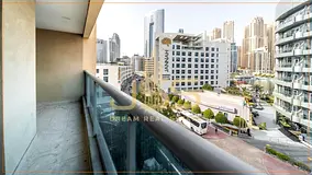 Unfurnished 2BR | Marina View | 2 Balconies | Walk to Beach