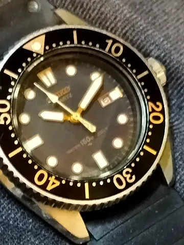 Seiko divers sports vintage quartz watch