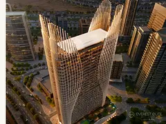 Furnished Studio | Binghatti Skyhall | Burj &amp; Marina Views