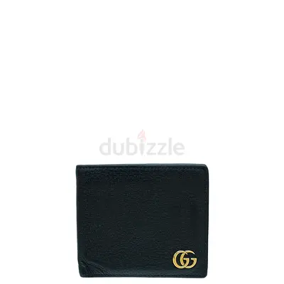Authentic Gucci Black GG Marmont Coin Wallet