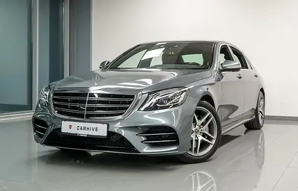 Aed 3,025/Month | Mercedes-Benz S-Class S 450 AMG 2019 | GCC | Under Warranty | Accidents Free