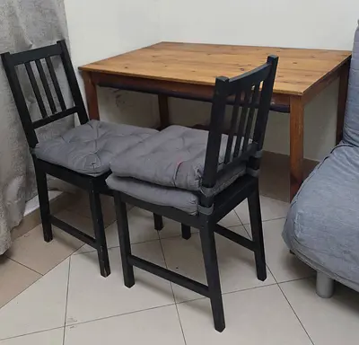 Ikea table with chairs