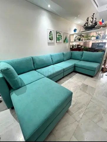 Elegant Corner Sofa Set كنب زاوية أنيق