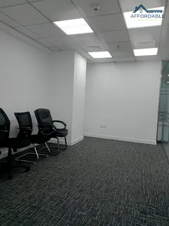 250 Sq Ft Premium Office Space in Business Center, Fully Furnished