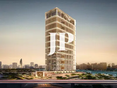 إطلالة على قناة دبي وبرج خليفة | تصميم عصري | موقع متميز